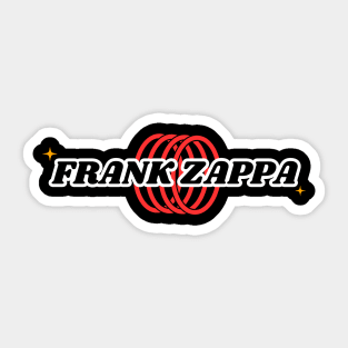 Frank Zappa // Ring Sticker